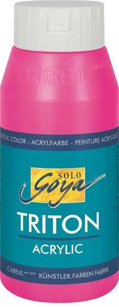 Ab Werk SOLO GOYA TRITON ACRYLIC BASIC, 750 ml, Violettrot