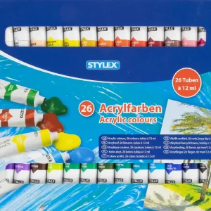 Acrylfarben-Set mit 26 x 12 ml Tuben Bestseller