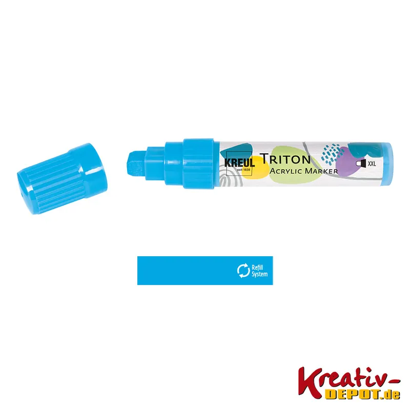 Angebot KREUL Triton Acrylic Marker XXL, Lichtblau