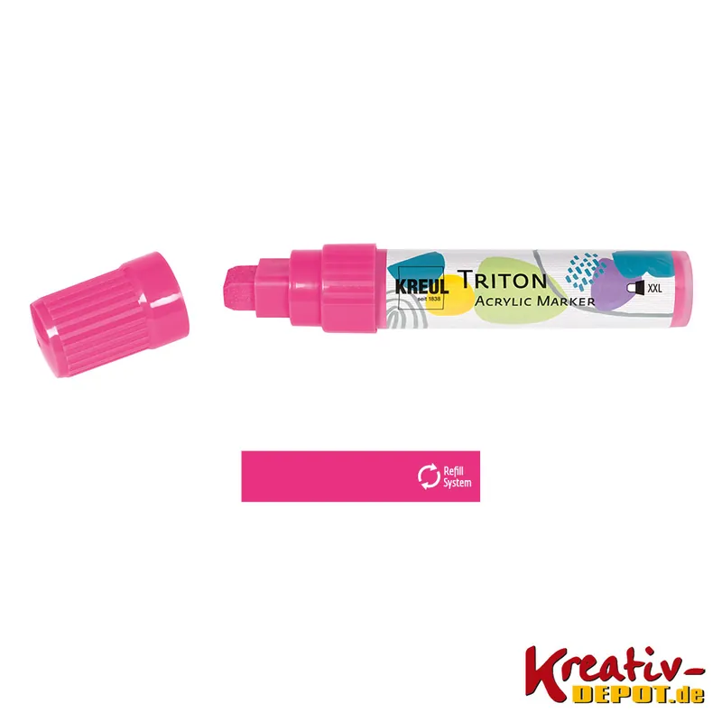 Wochenendangebot KREUL Triton Acrylic Marker XXL, Violettrot
