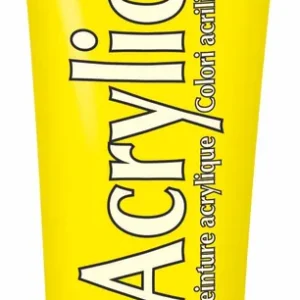 Weltweiter Versand Acrylfarbe el Greco Acrylic, 75 ml - Echtgelb Zitron