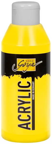 Ausverkauf Solo Goya Acrylic, 250 ml, Echtgelb hell