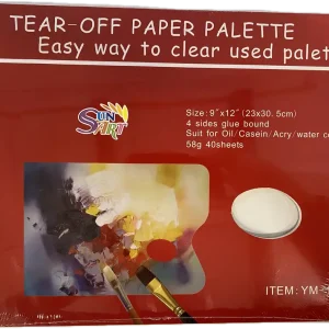 Abreisspalette eckig, 23 x 30,5 cm, 40 Blatt Top-Preis