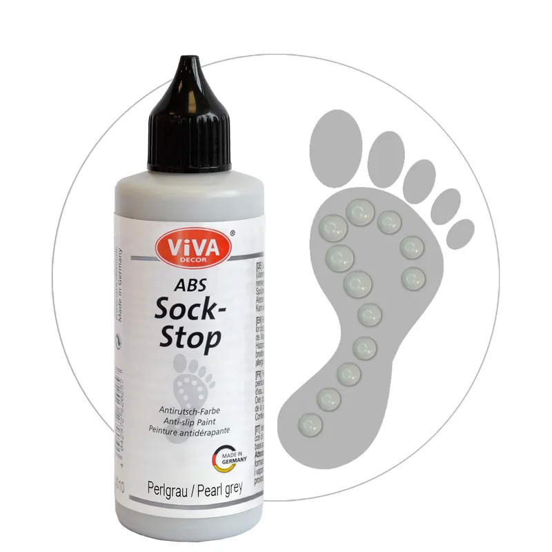 ABS Sock-Stop, 82 ml, Perlgrau Preis Gesenkt