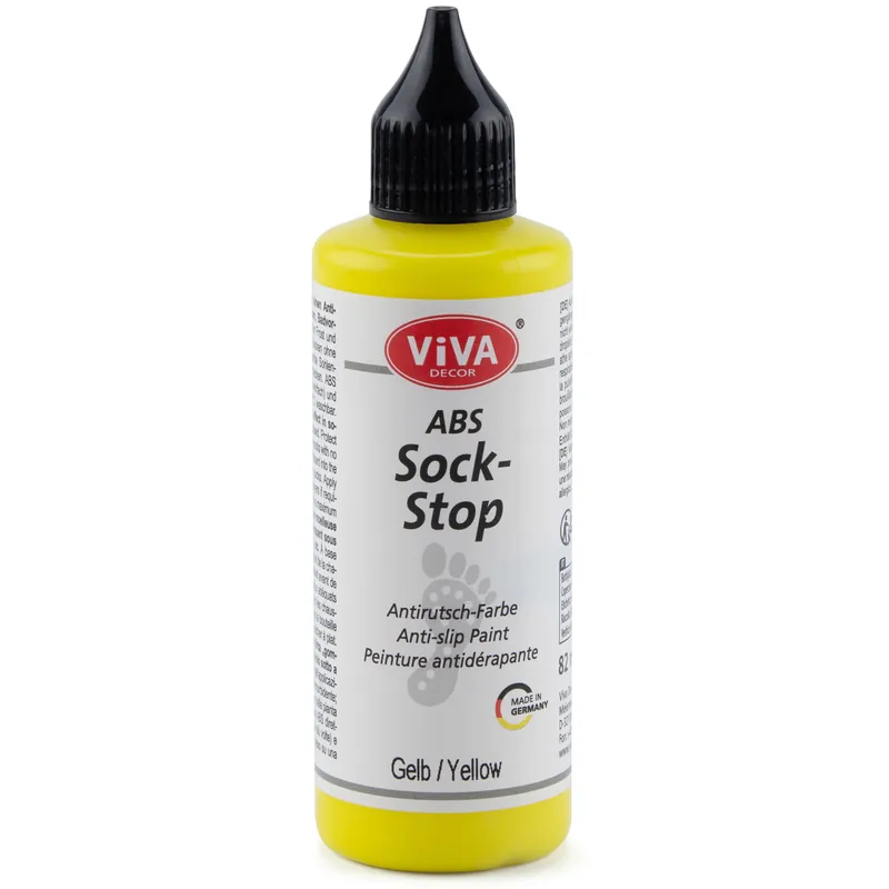 ABS Sock-Stop, 82 ml, Gelb Handgefertigt