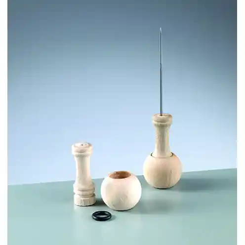 Zertifiziert Holzgriff, für 1 Filznadel, 3-tlg.