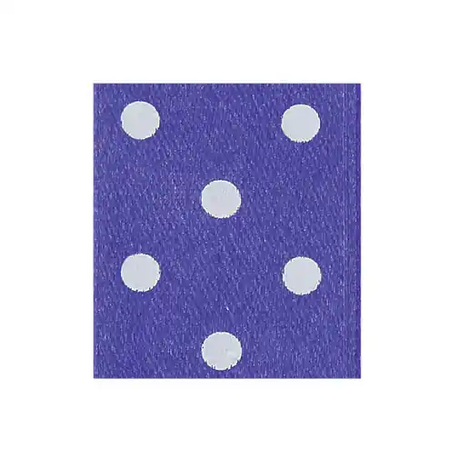 Ausverkauf Satinband Punktedruck - doppelseitig, 10mm - pflaume