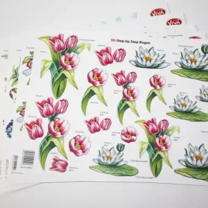 Wochenendangebot 3-D Bögen, 20 Stück, 28,5 x 20,5 cm