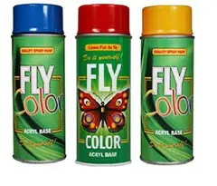 Rabatt FLY COLOR Acryl-Sprühfarbe | sortierte Farben