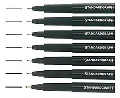 Standardgraph Technischer Stift | verschiedene Spitzen Kostenloser Rückversand