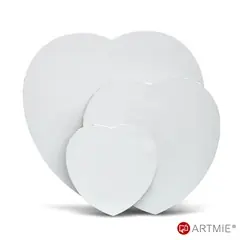 Neue Kollektion Herzförmiges Künstlerleinwand auf Rahmen | verschiedene Abmessungen