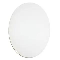 Ovale karierte Leinwand auf 3mm Karton | verschiedene Abmessungen Angebot