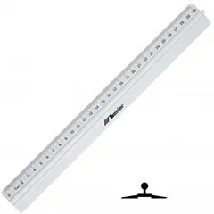 LENIAR Aluminium Lineal mit Handgriff Preisreduziert