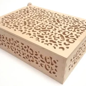 Handgefertigt Größe der durchbrochenen Schachtel 232 x 172 x 82 mm