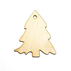 Decoupage Hängende Ornamente - Ausschnitte aus Holz Markenprodukt