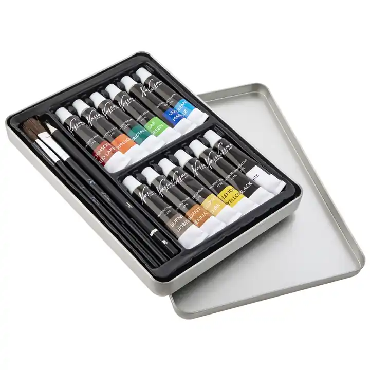 Exklusiv Nassau Fine Art Aquarellfarben Set - 16 Stück