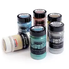 Pentart Metallische Knisterpaste | verschiedene Farben Neue Kollektion