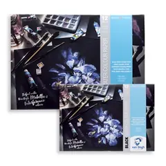 Meistverkauft Van Gogh Black Art Block für Aquarelle | verschiedene Formate