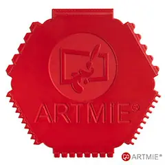 Markenprodukt ARTMIE 6-in-1 Spachtel/Kamm, recycelbar