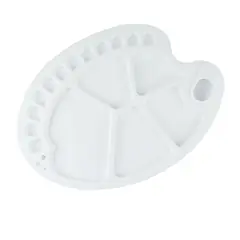 Malpalette oval 25 x 35 cm Ausverkauf