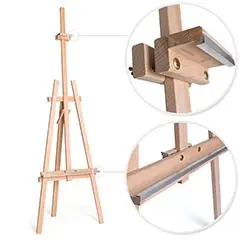 Garantierte Lieferung Künstler-Staffelei aus Buchenholz -MY HOME-