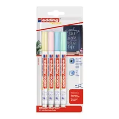 Zertifiziert Kreidemarker-Set EDDING 4085 Pastelltöne