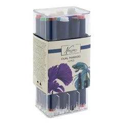 Saisonangebot Satz doppelseitiger Marker Nassau Fine Art 12 Stück