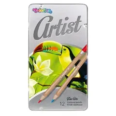 Colorino Artist Pencil Buntstifte in Metallbox (12 Stück) Top-Preis