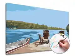 Bestpreis Malen nach Zahlen ON THE MOLE - niedriger Schwierigkeitsgrad