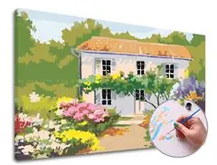 Malen nach Zahlen ON THE HAND - mittlerer Schwierigkeitsgrad Handgefertigt