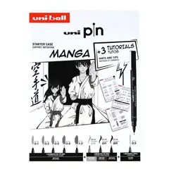 Zertifiziert UNI PIN Manga Starter Case Geschenkset