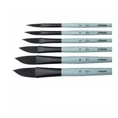 Abgeschrägte Synthetikbürste ROSA STREAM 143 | Verschiedene Größen Preis Gesenkt