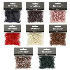 Angebot Kunststoffperlen für die Schmuck- und Dekobastelei | Grün