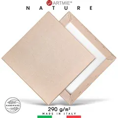 Ab Werk Premium Natural Brown Artist Canvas | 20x20 cm