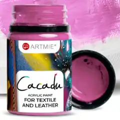 Weltweiter Versand Lacke für Textilien und Leder ARTMIE CACADU 50 ml | 6 ockergelb