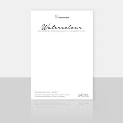 Aquarellpapier WATERCOLOUR 640 56 x 76 cm aus HAHNEMÜHLE | heiß gepresst Nur Heute