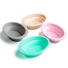 Wasserschale aus Silikon | Pink Mengenrabatt