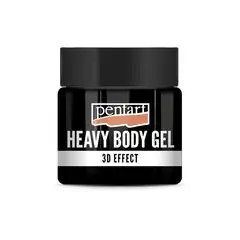 Angebot Pentart Black Glossy Heavy Body Gel | 50 ml