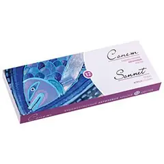 Versand Am Gleichen Tag Studio-Acryl-Sonnet-Farben | set 12 x 10 ml