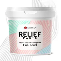 3D-Prägepaste zum Modellieren ARTMIE| Feinsand 1500 g Im Trend