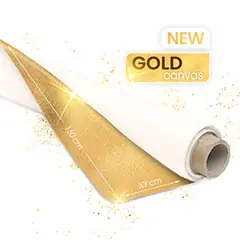 Ab Werk ARTMIE MIDAS Goldmalerei Leinwand auf Rolle | length 30 cm