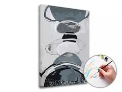 Ab Werk Malen nach Zahlen PLANETS - niedriger Schwierigkeitsgrad | 40x60 cm - without frame | 40x60 cm - without frame