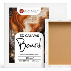 Zertifiziert ARTMIE 3D-Künstlerleinwand auf Pappe | 40x50 cm