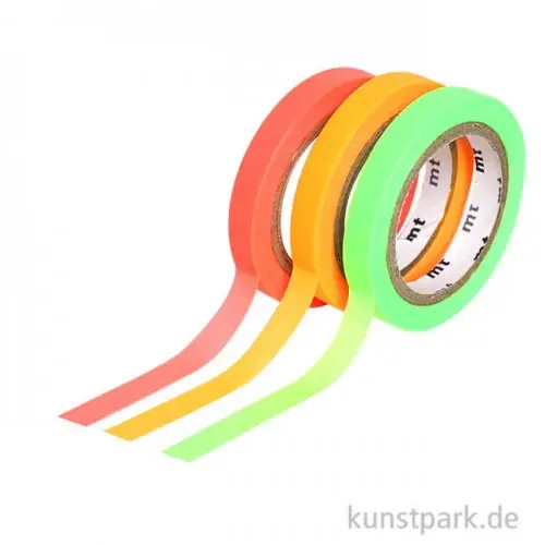 MT Masking Tape Slim I, Set mit 3 x 6 mm x 7 m Markenprodukt