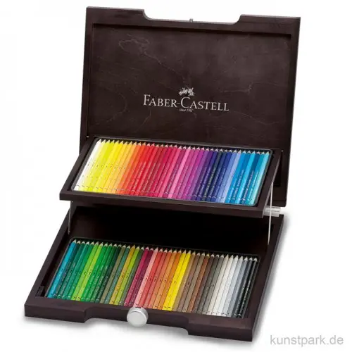 Abverkauf Faber-Castell ALBRECHT DÜRER, 72 Aquarellstifte im Holzkoffer