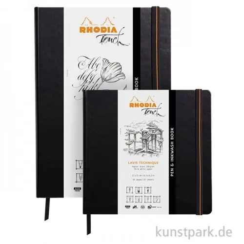 Gleich Bestellen Rhodia Pen & Inkwash Book, 200 g/m², 32 Blatt