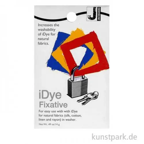 Ausverkauf Jacquard iDye - Fixativ für Textilfarbe, 14g