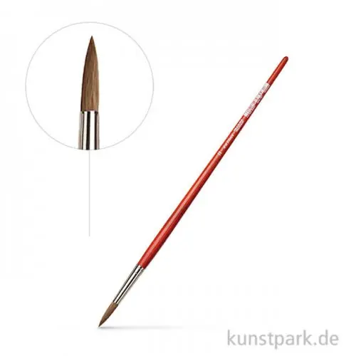 Solange Der Vorrat Reicht da Vinci Serie 1687 - Ölmalpinsel rund aus hellem Rindshaar
