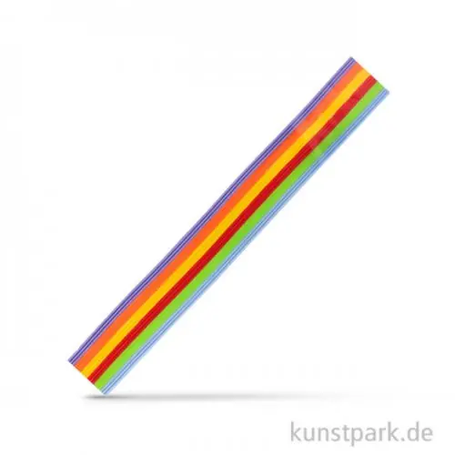 Direkt Vom Hersteller Wachs-Zierstreifen Regenbogen, 20x0,1 cm, 18 Stück sortiert