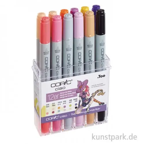 COPIC ciao Set 12er - Witch Markenware